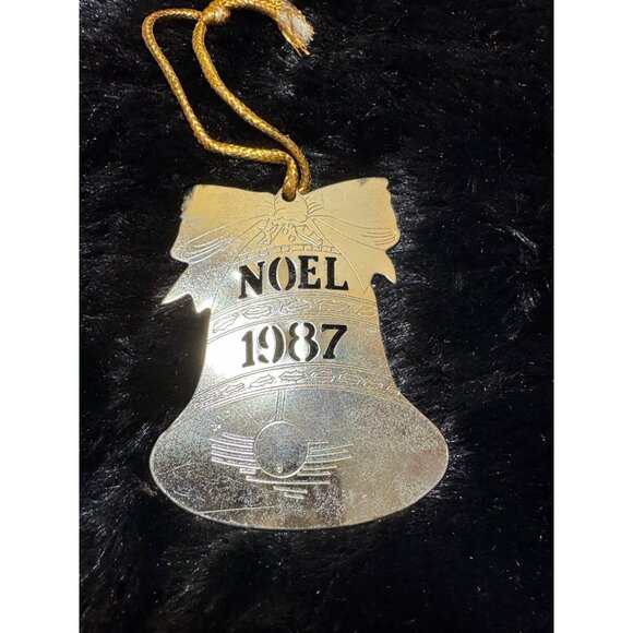 Vintage Vernon  & Other Brands Metal Christmas Ornaments Set Of 8 - Picture 9 of 11